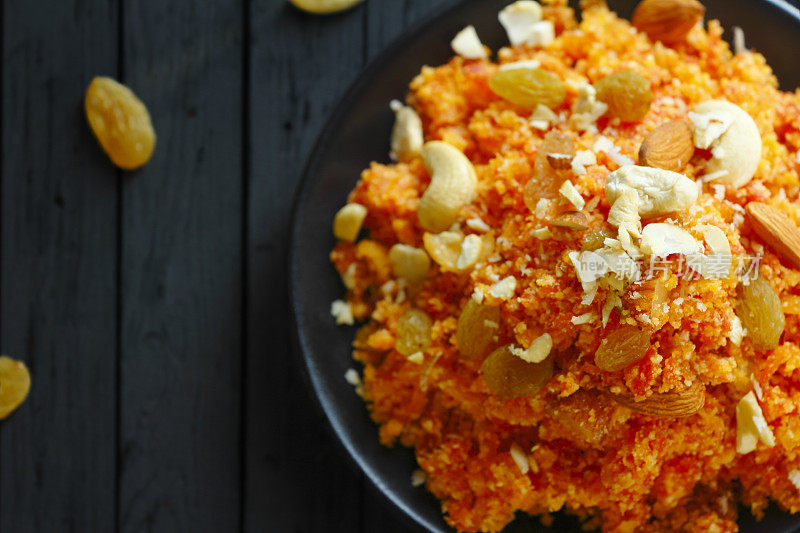 自制胡萝卜布丁/Gajar Halwa/印度甜点